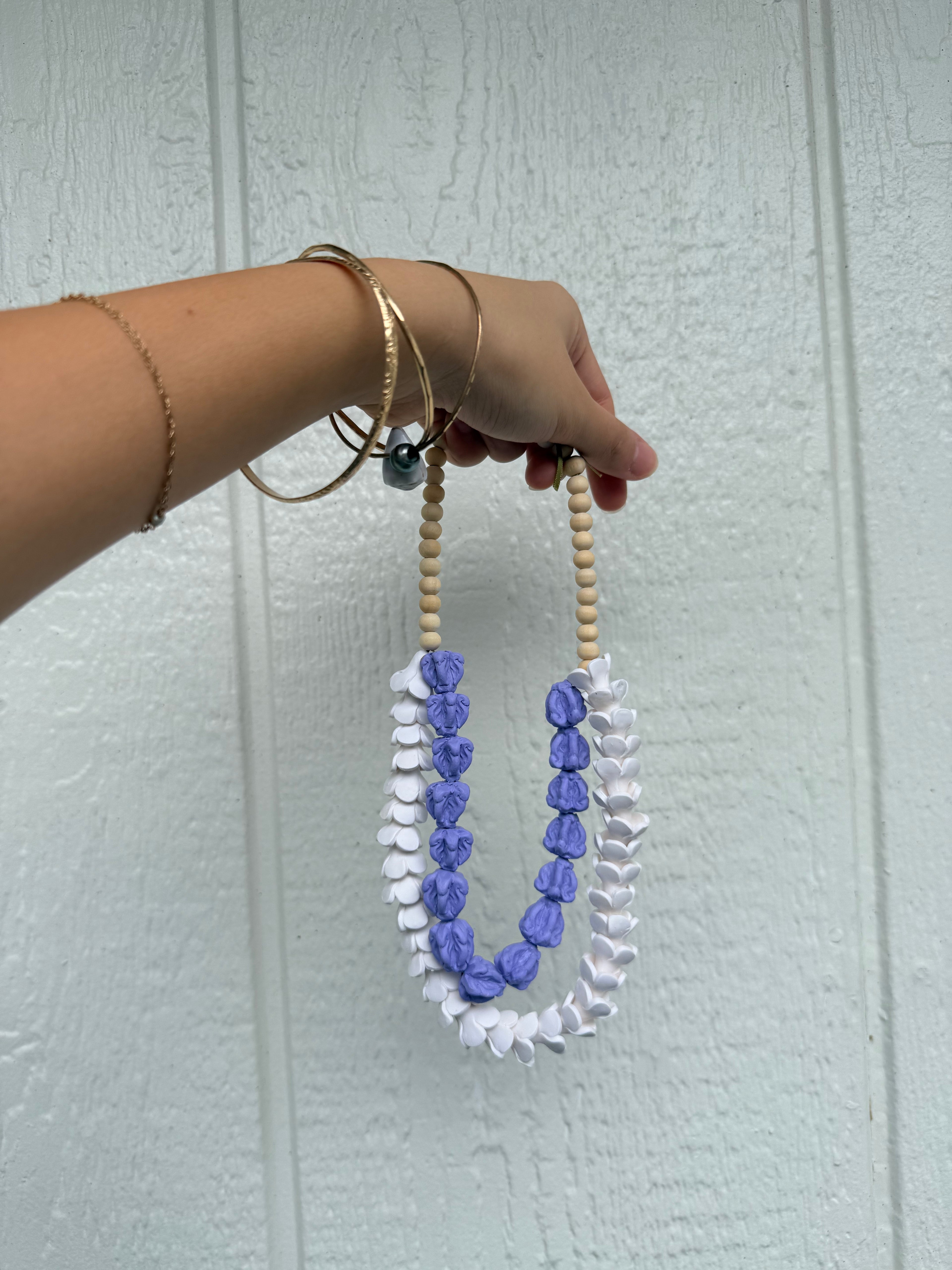 Crown flower double strand Car lei